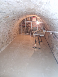 Photo de galerie - Rénovation d'une cave voutée