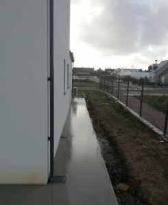 Photo de galerie - Coulage dalle suite 