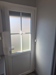 Photo de galerie - Porte de service en PVC 