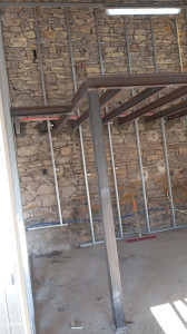 Photo de galerie - Une mezzanine sur mesure souder et monter