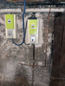 Photo de galerie - Création de roibinet de puisage en cave 