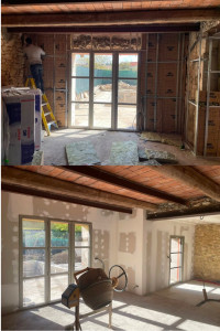 Photo de galerie - Plâtrerie - Murs - Plafonds