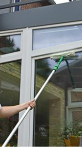 Photo de galerie - Nettoyage de vitres