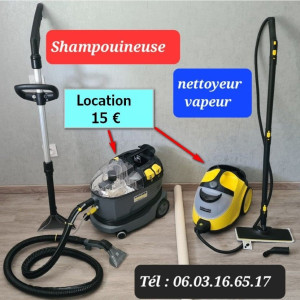 Photo de galerie - Nettoyeur vapeur / shampouineuse