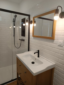 Photo de galerie - Rénovation d'une salle de bain.
