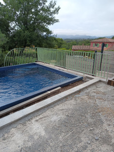 Photo de galerie - Fab et pose de garde corps