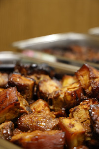 Photo de galerie - Viande de porc sauce barbecue 