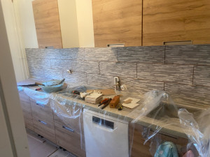 Photo de galerie - Meuble cuisine et crédence 