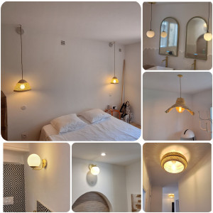 Photo de galerie - Pose luminaire suite