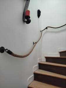 Photo de galerie - Corde décorative pour escaliers