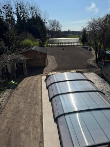 Photo de galerie - Création de gazon en semis ou placage 
Devis gratuit 
