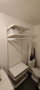 Photo de galerie - Montage et installation étagère Ikéa 