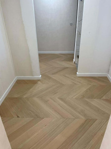 Photo de galerie - Pose parquet 