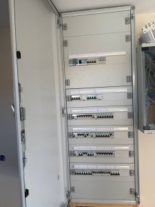 Photo de galerie - Armoire électrique d’une maison d’habitation d’une superficie 375m carré