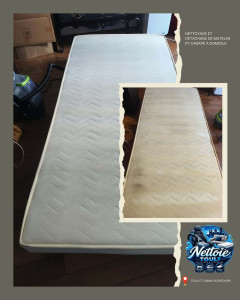 Photo de galerie - Nettoyage de matelas
