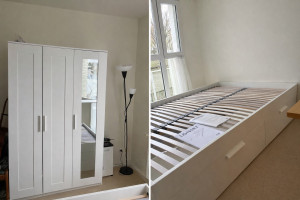 Photo de galerie - Montage Armoire+Lit Brimnes IKEA