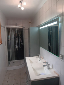 Photo de galerie - Pose douche et miroir  