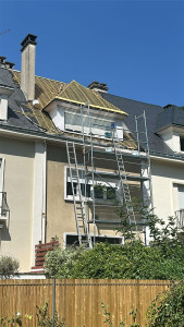 Photo de galerie - Travaux de couverture et charpente 