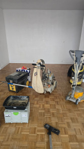 Photo de galerie - Ponçage et vitrification 
