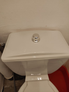 Photo de galerie - Changement d'un mécanisme de toilette et pose d'une douchette 