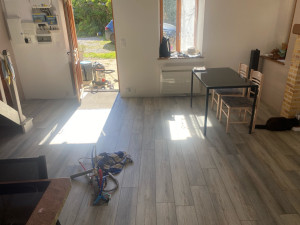 Photo de galerie - Pose de lame pvc 