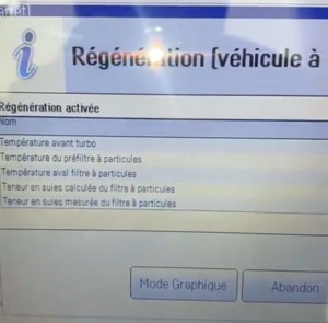 Photo de galerie - Régénération filtre à particulier(fap) sans le démonter