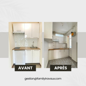 Photo de galerie - Rénovation coin cuisine 