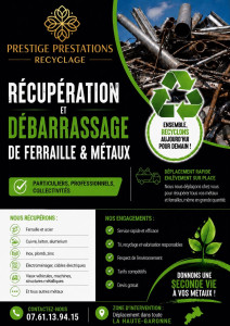 Photo de galerie - Débarrasse ferraille & métaux 