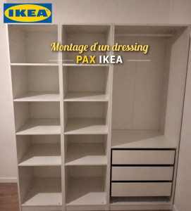 Photo de galerie - Montage de dressing pax