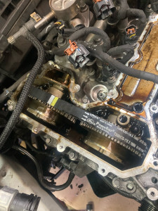 Photo de galerie - Changement kit distribution 1.2 pur tech 