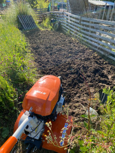 Photo de galerie - Création d’un potager.