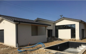 Photo de galerie - Maison neuve avec piscine 