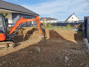 Photo de galerie - Terrassement pour enrobé 