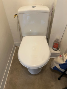 Photo de galerie - Remplacement du pack wc complet