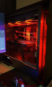 Photo de galerie - Montage entier d’une machine + watercooling custom rigide