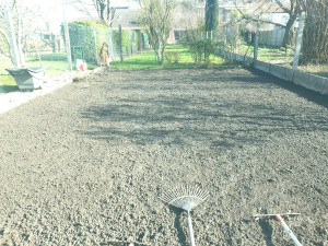 Photo de galerie - Retournement terrain / préparation sol 