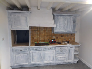 Photo de galerie - Peinture de meuble de cuisine