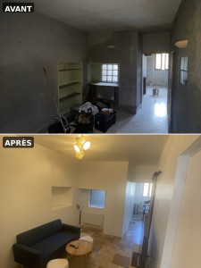 Photo de galerie - Rénovation d'un appartement à Melun 