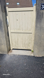 Photo de galerie - Décrassage porte. 