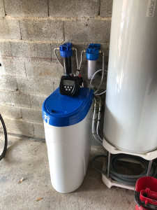 Photo de galerie - Voici la pose d’un adoucisseur 