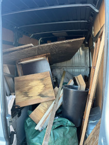 Photo de galerie - évacuation déchets a la déchèterie 