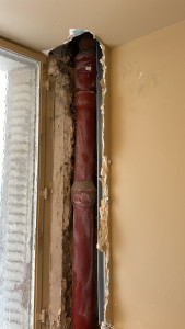 Photo de galerie - Remplacement de colonne en fonte