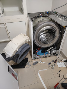 Photo de galerie - Remplacement aube de tambour 