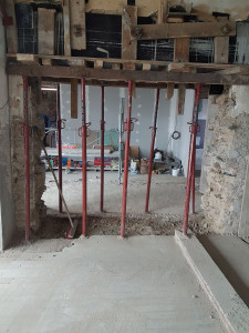 Photo de galerie - Ouverure mur porteur