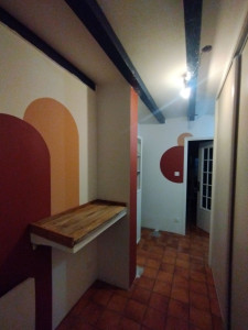 Photo de galerie - Réalisation peinture murale