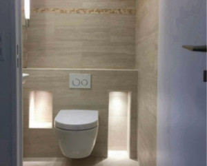 Photo de galerie - Installation complète création de niche 