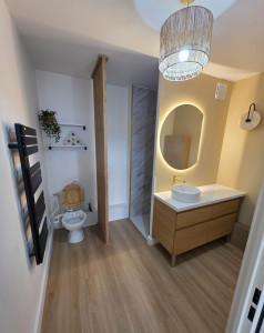 Photo de galerie - Rénovation Salle d'eau 
