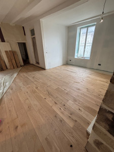 Photo de galerie - Pose de parquet - Revêtement de sol