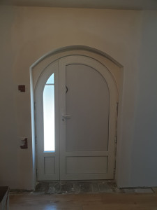 Photo de galerie - Porte entrée ceintre
placo bande 