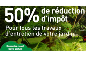 Photo de galerie - Bénéficier de -50% SUR VOS TRAVAUX DE JARDINAGE 